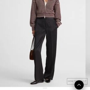 Madewell The Easy Pull-On Pant in Satin new with tags